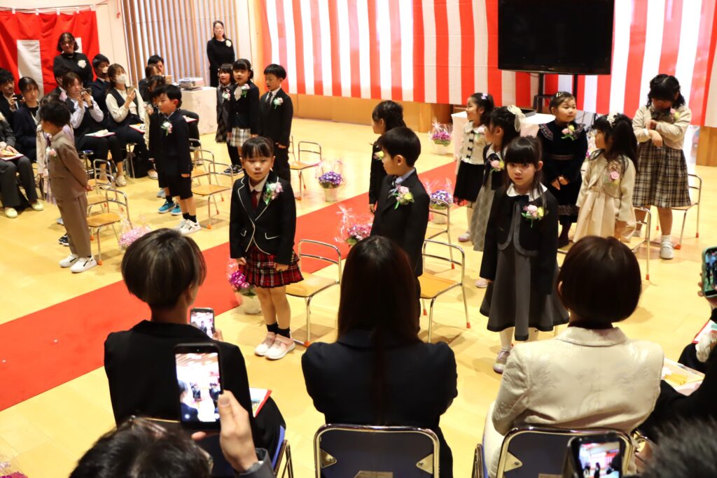 涙と笑顔の卒園式